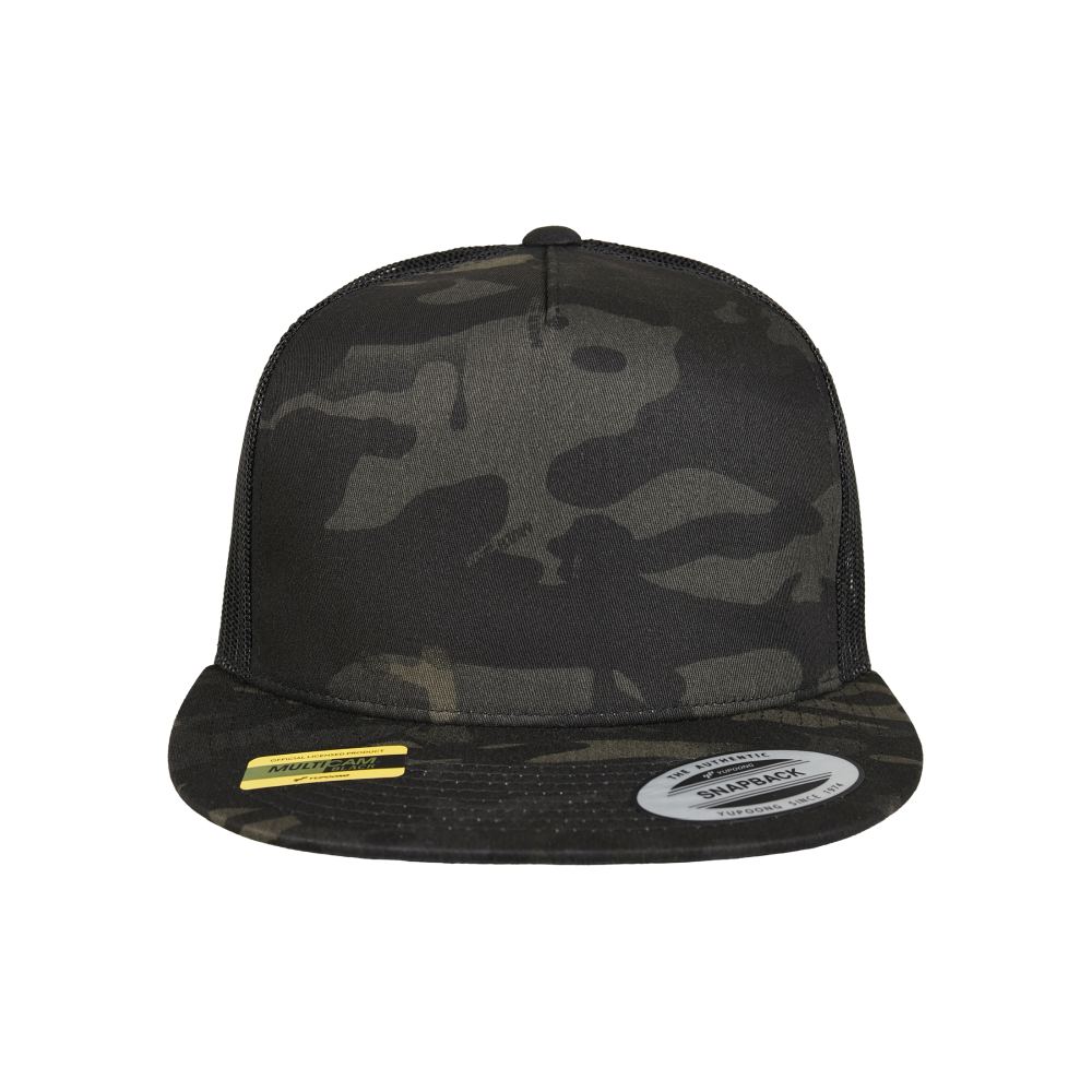 Flexfit - Multicam Trucker Cap black one size Trucker cap - Black